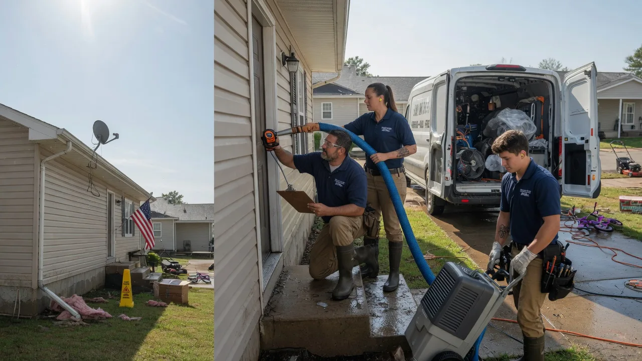 Ceiling Water Damage Restoration in Roachdale, IN near me